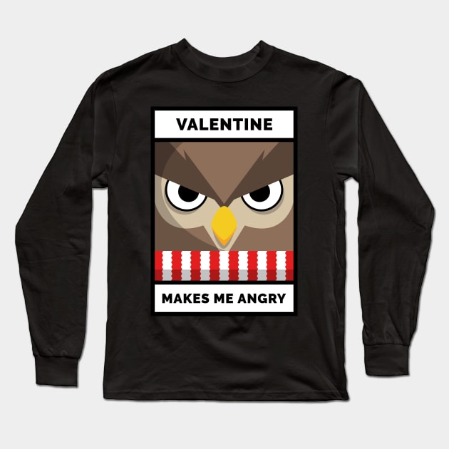 Angry valentine Long Sleeve T-Shirt by just3luxxx